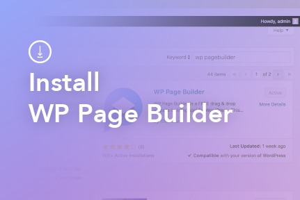 How To Install Page Builder In WordPress